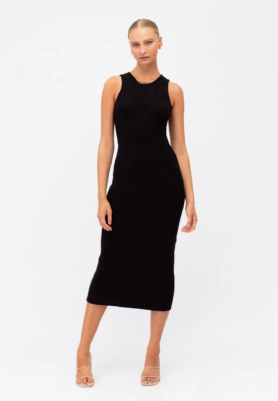 Nicole Black Knit Dress