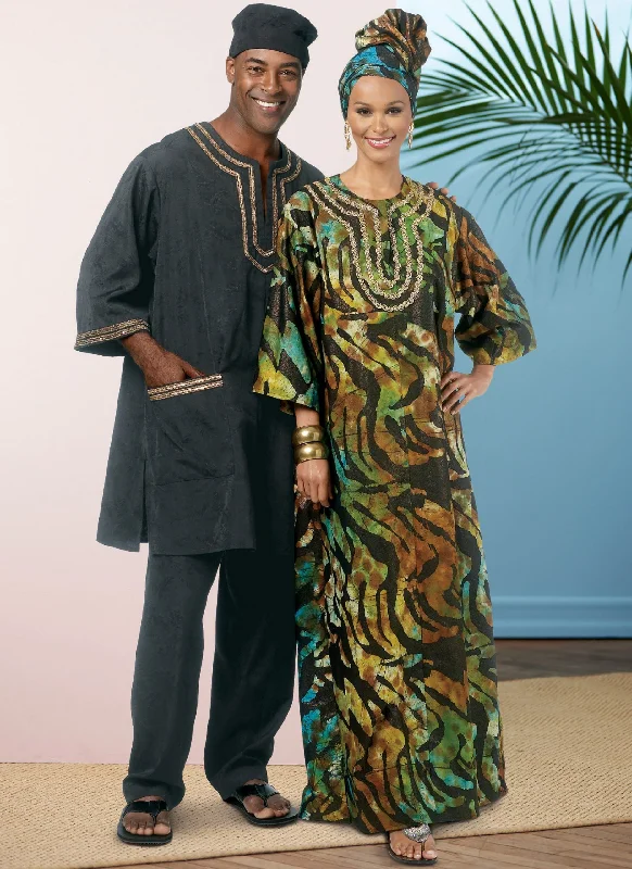 Butterick Unisex Tunic/Caftan Trousers B6748