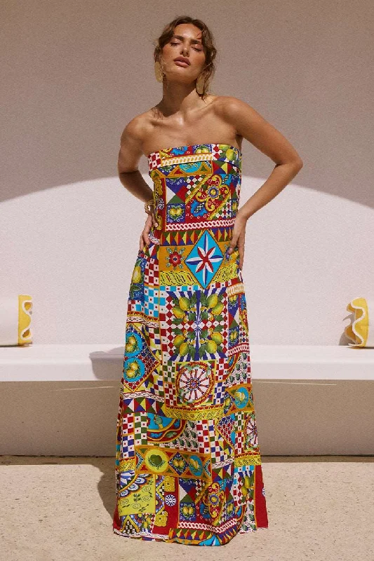 PHAEDRA MAXI DRESS - PHAEDRA PRINT