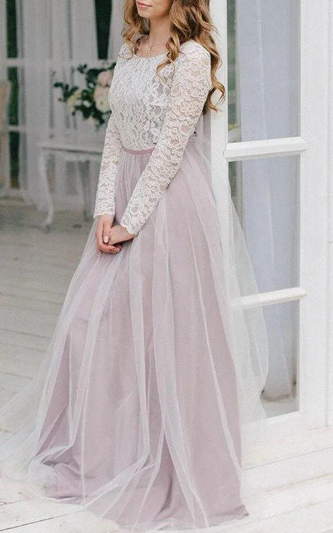 Wedding Violet Fog Dress-106519